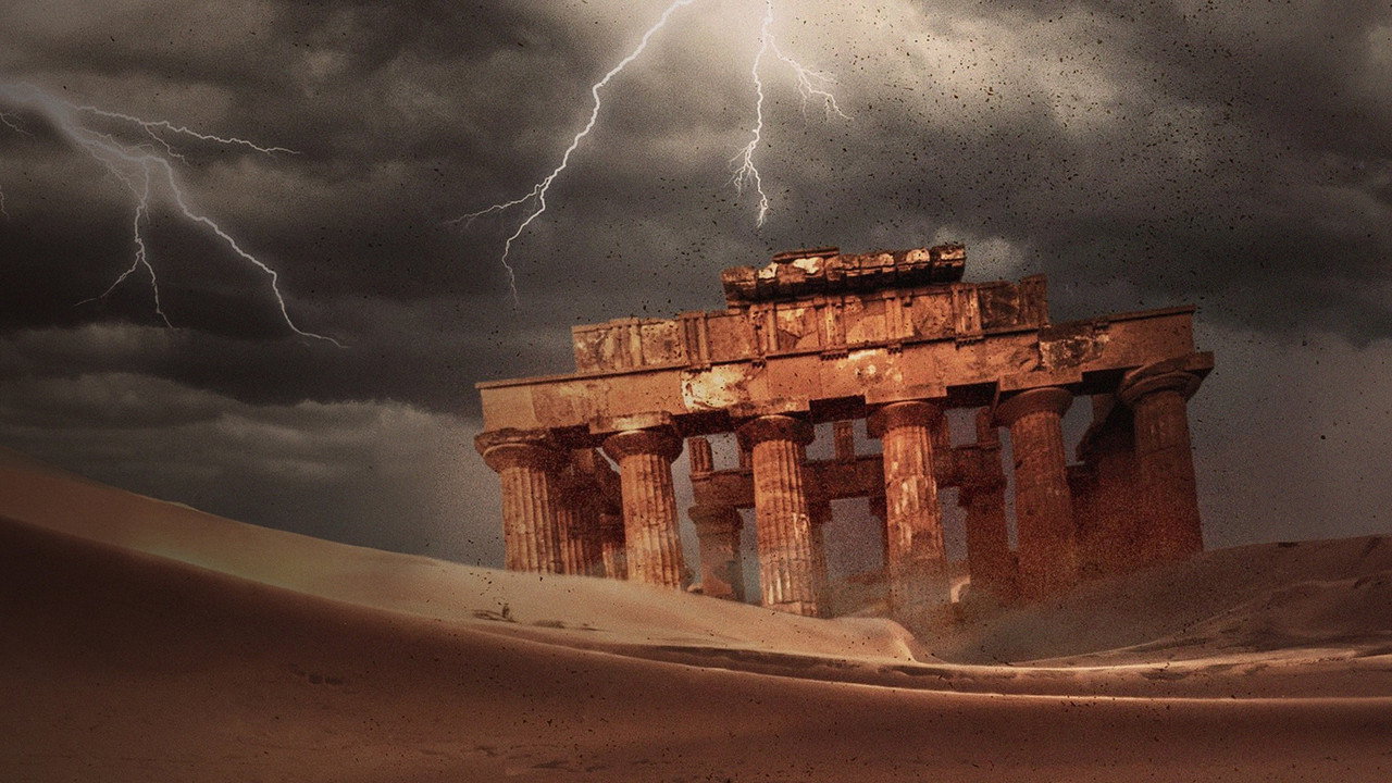 Secrets in the Sand backdrop