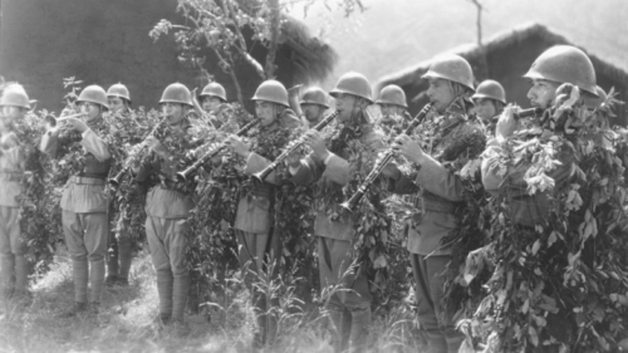 Yasen gungakutai backdrop