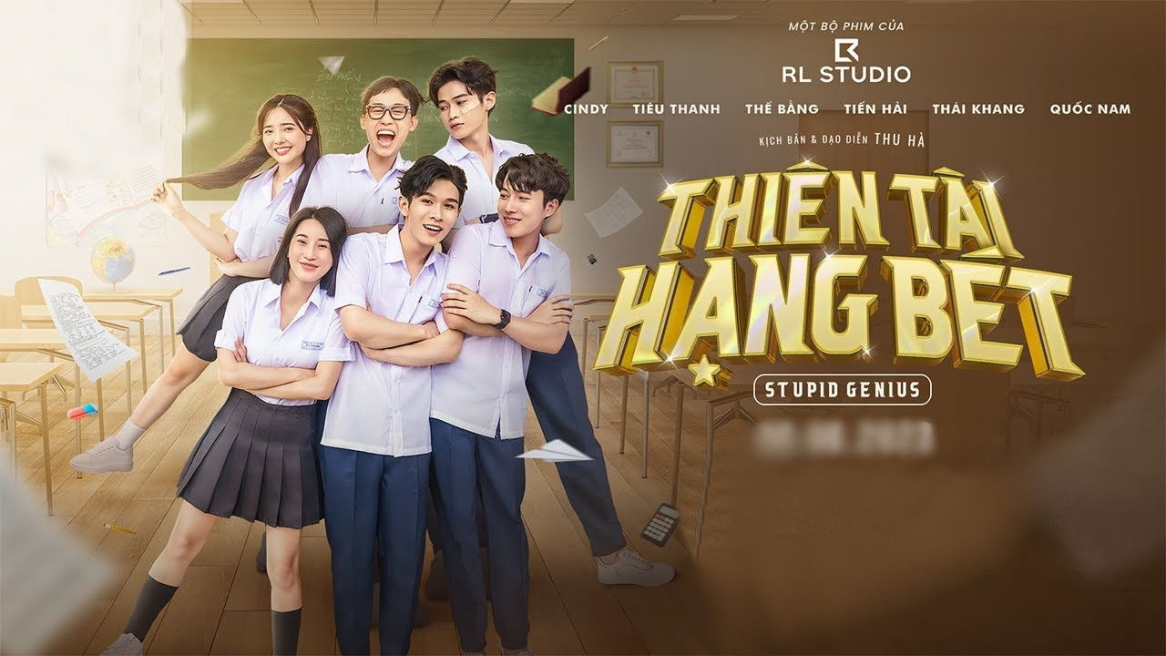 Stupid Genius backdrop