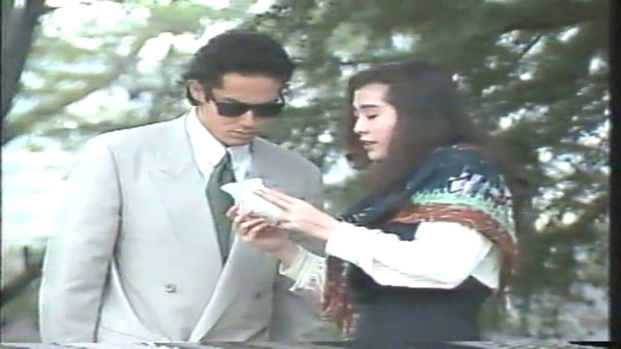 Woman from Hong Kong backdrop