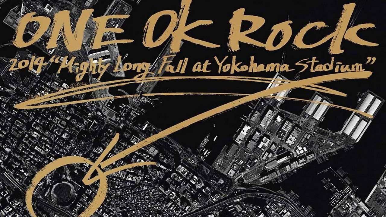 ONE OK ROCK 2014 "Mighty Long Fall at Yokohama Stadium" backdrop