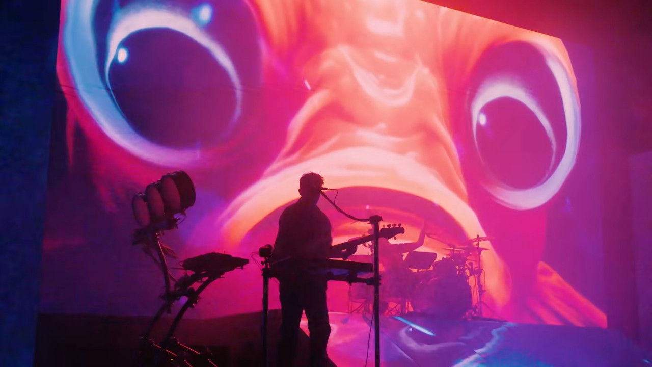 Enter Shikari: Wembley. London. 17th February 2024 backdrop