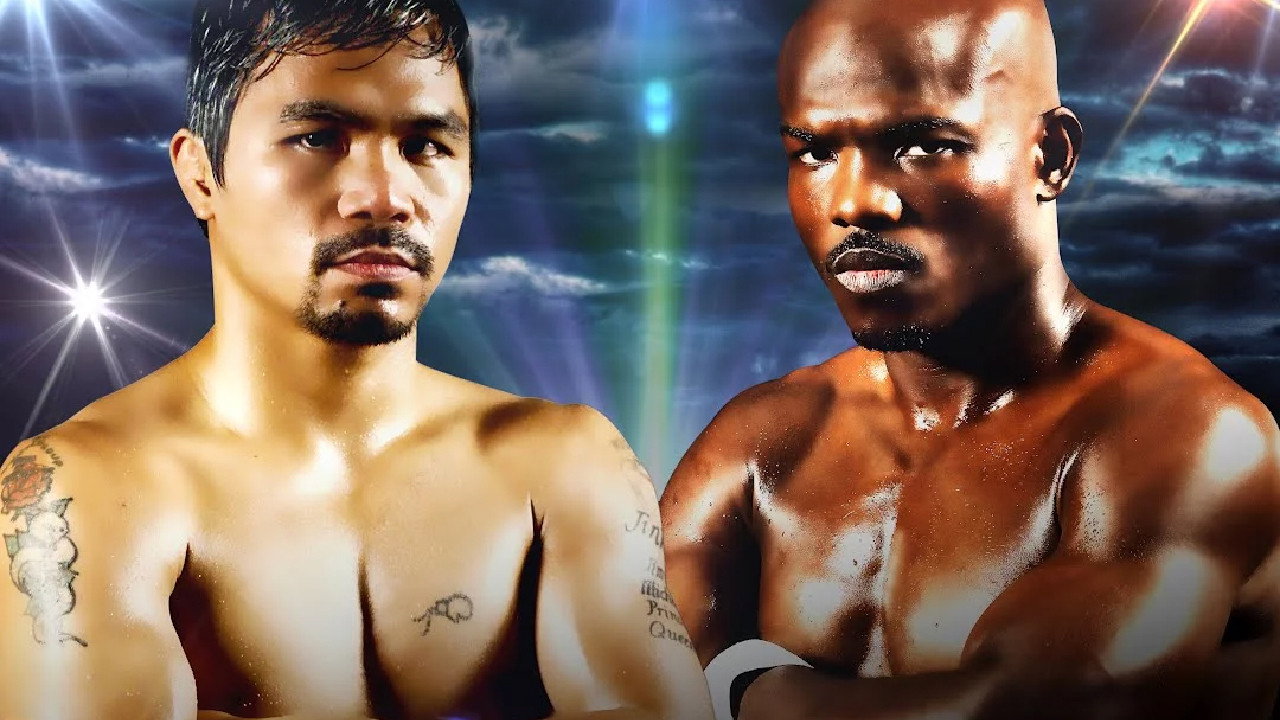 Manny Pacquiao vs. Timothy Bradley backdrop