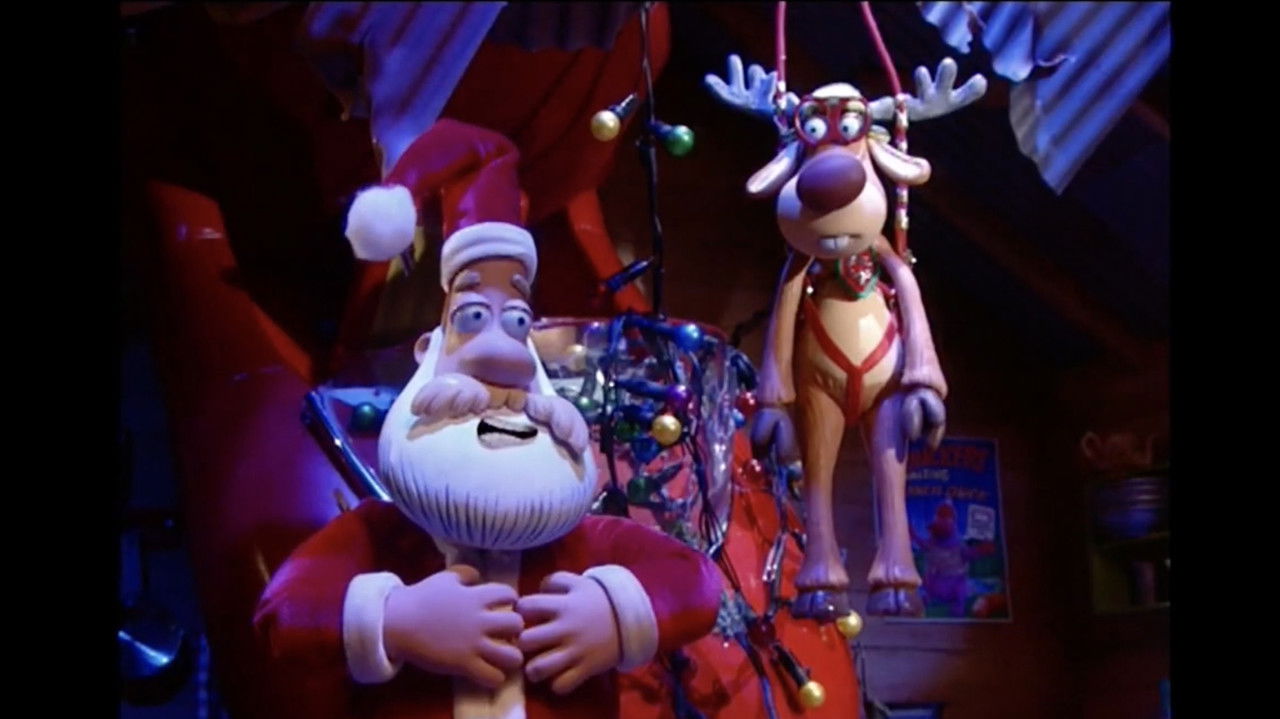 A Very Barry Christmas backdrop