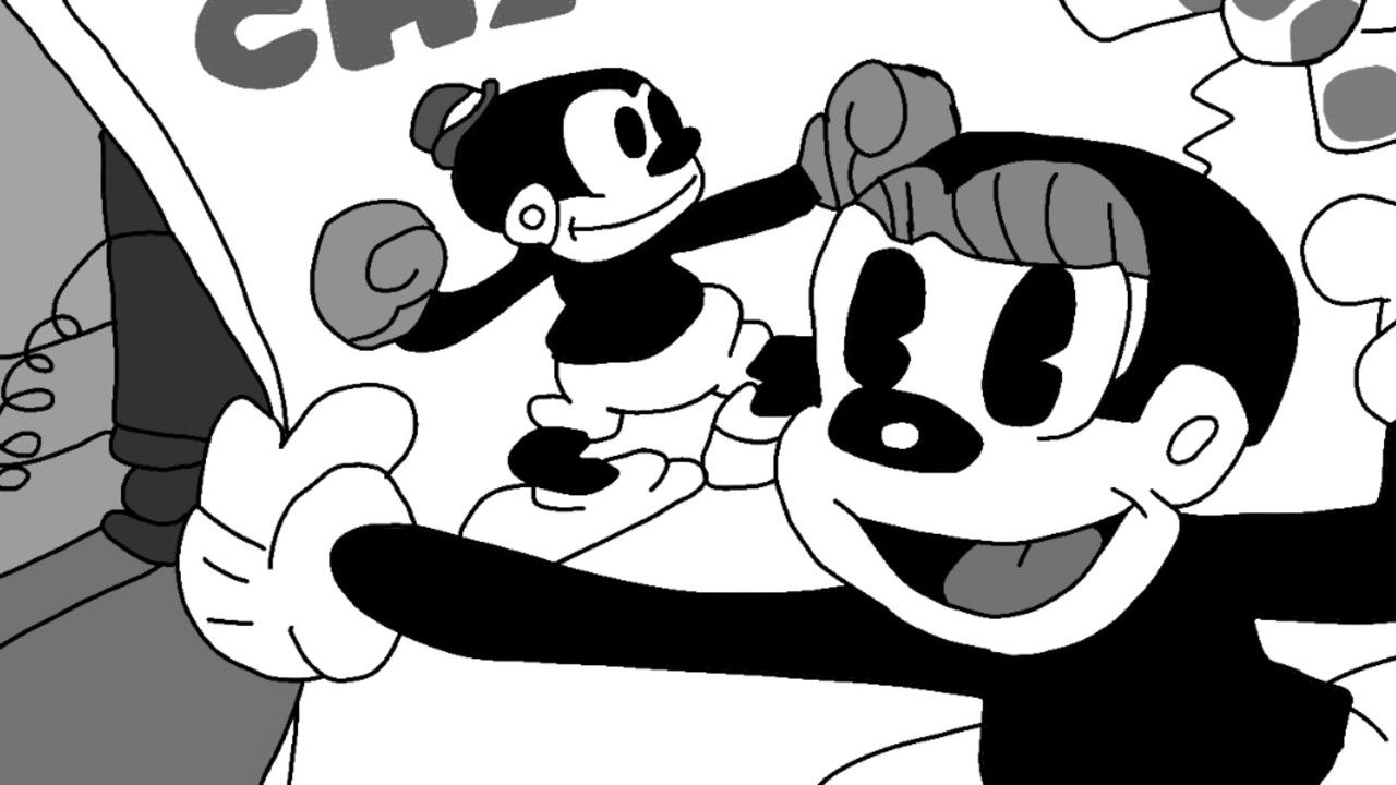 Battling Bosko backdrop