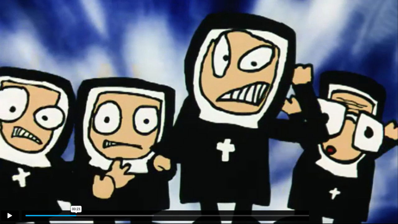 Nun Fight Club backdrop