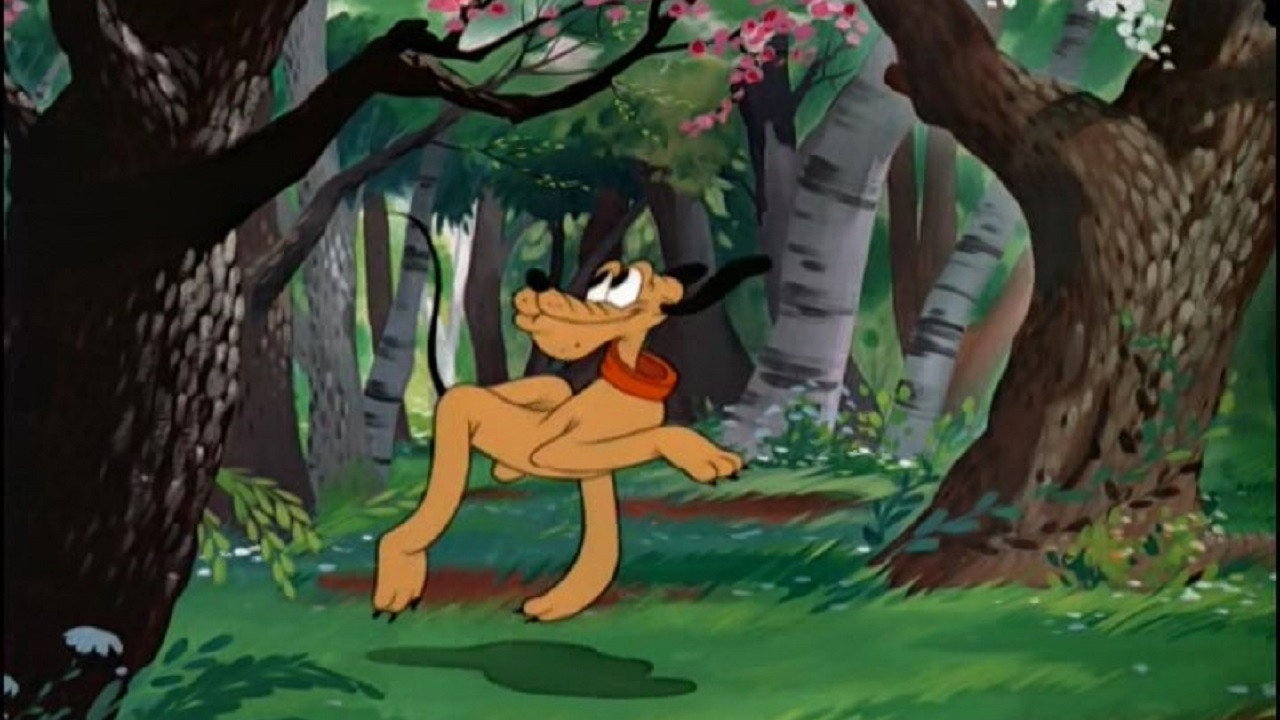 Springtime for Pluto backdrop