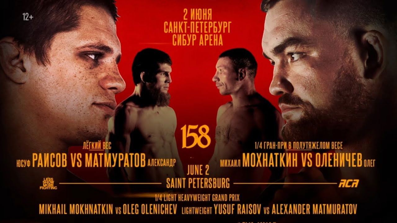 ACA 158: Olenichev vs. Mokhnatkin backdrop