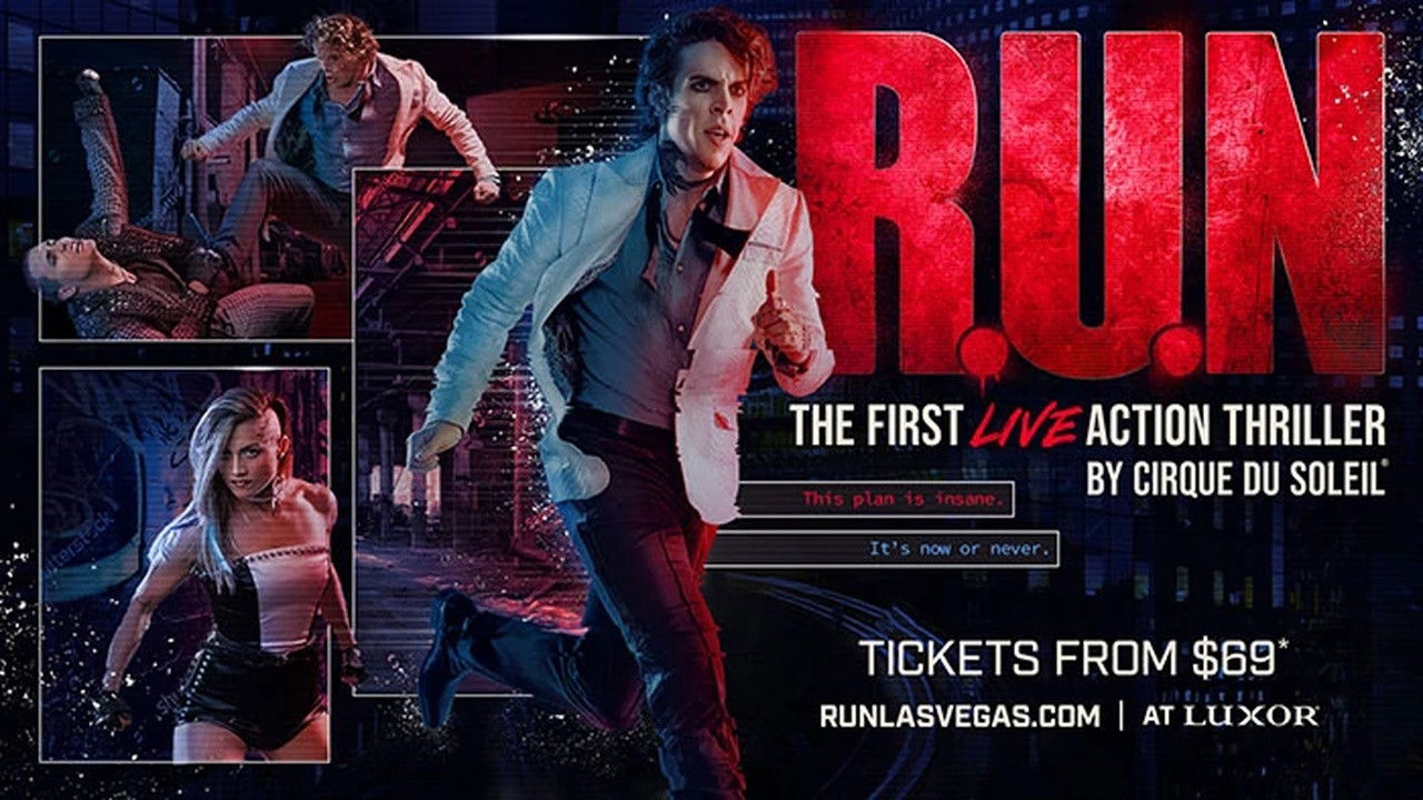 Cirque du Soleil: R.U.N backdrop