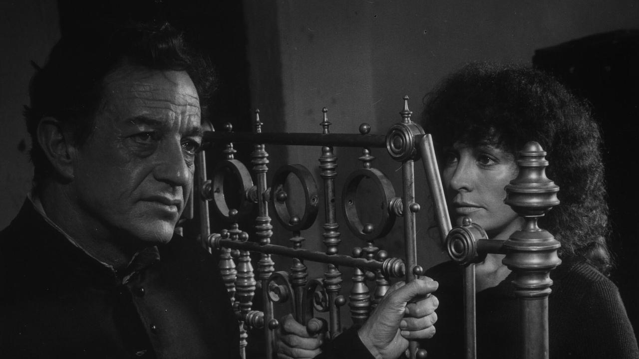 The Black Widow backdrop