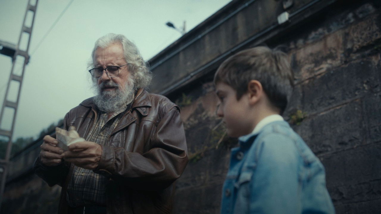 Luces en la oscuridad backdrop