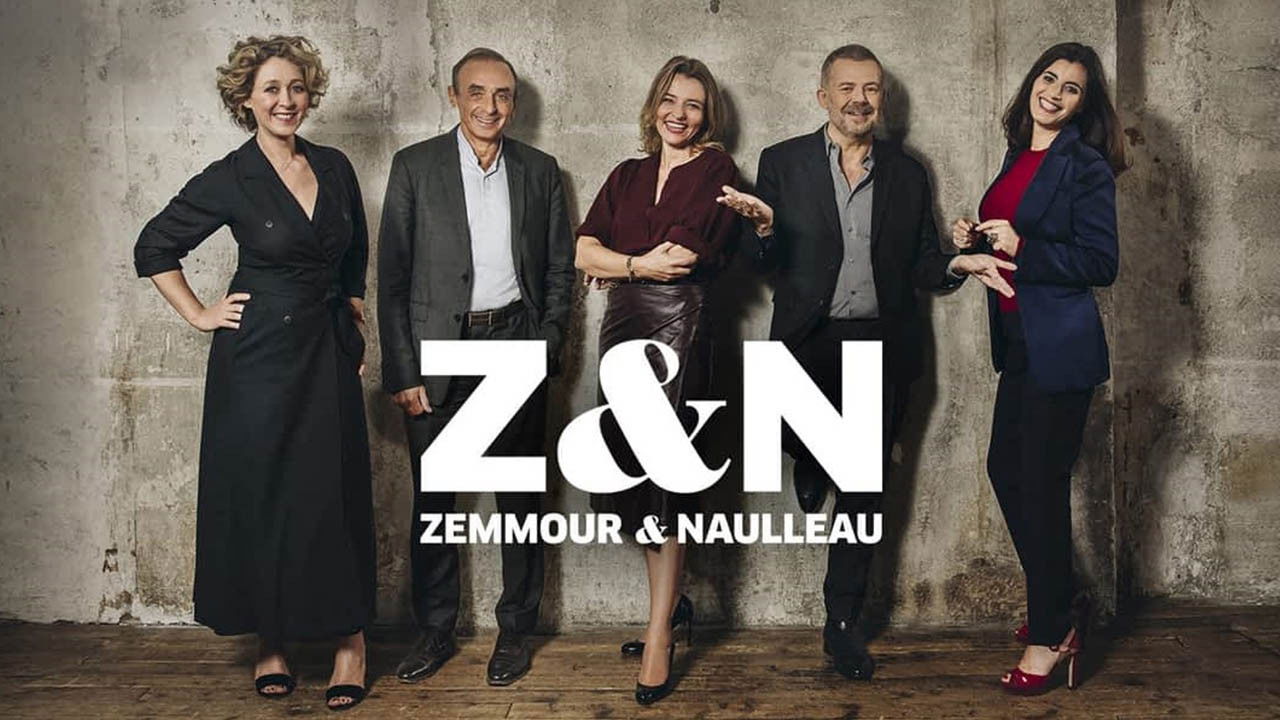 Zemmour et Naulleau backdrop