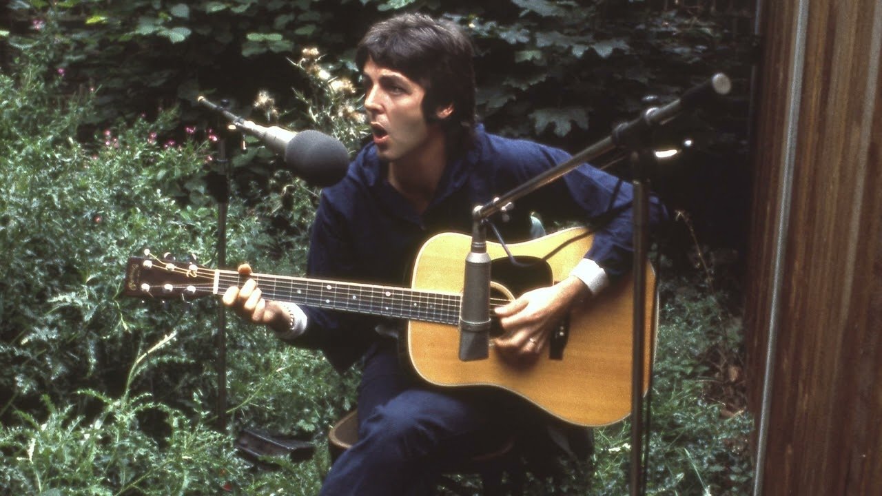 Paul McCartney: The Backyard backdrop