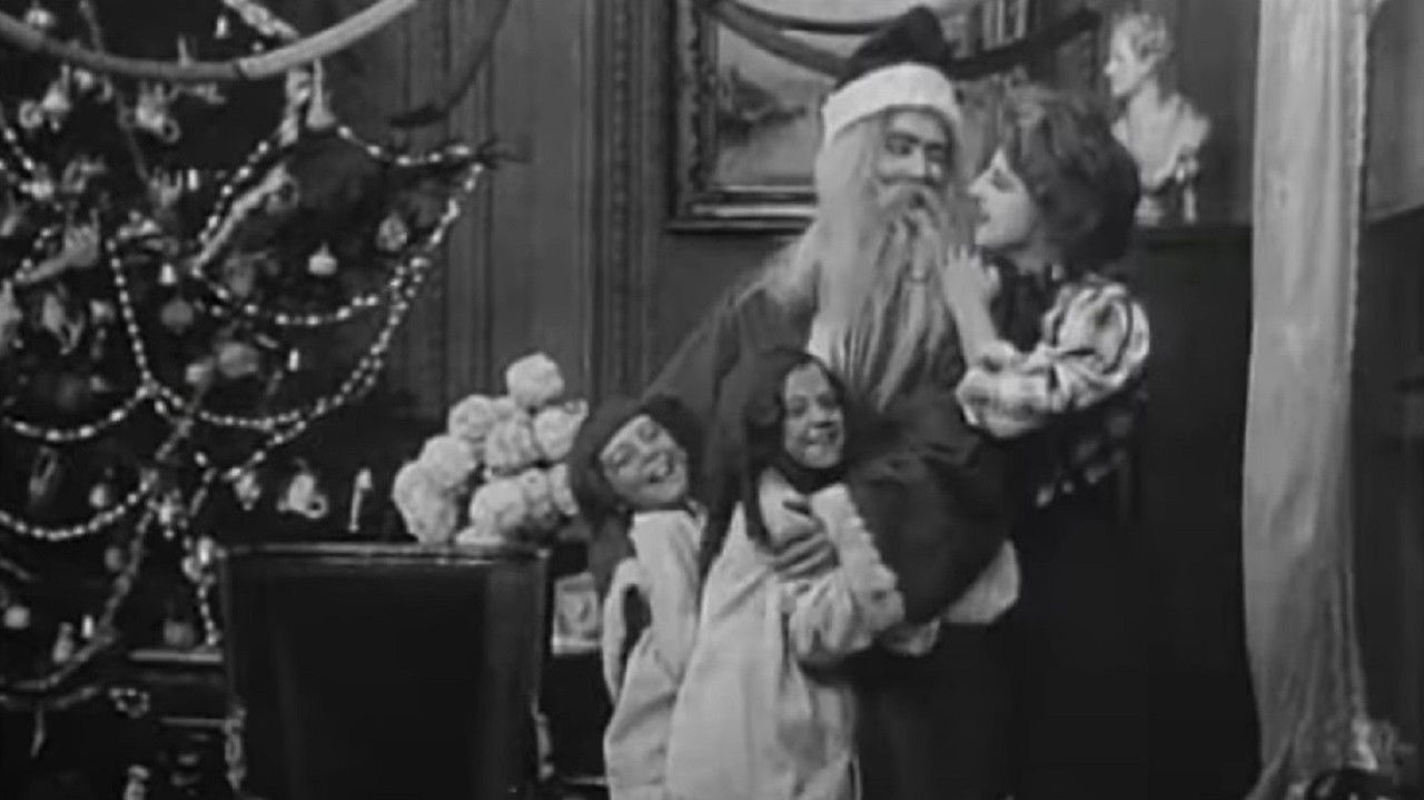 A Trap for Santa Claus backdrop