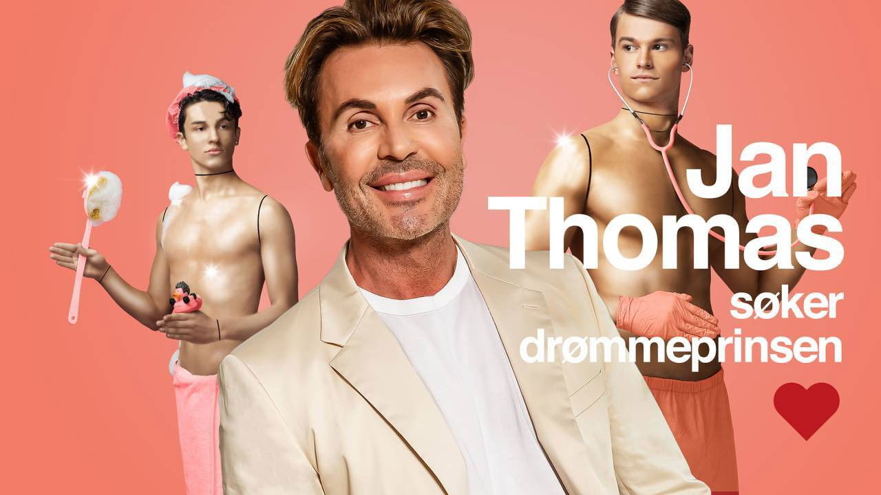 Jan Thomas søker drømmeprinsen backdrop