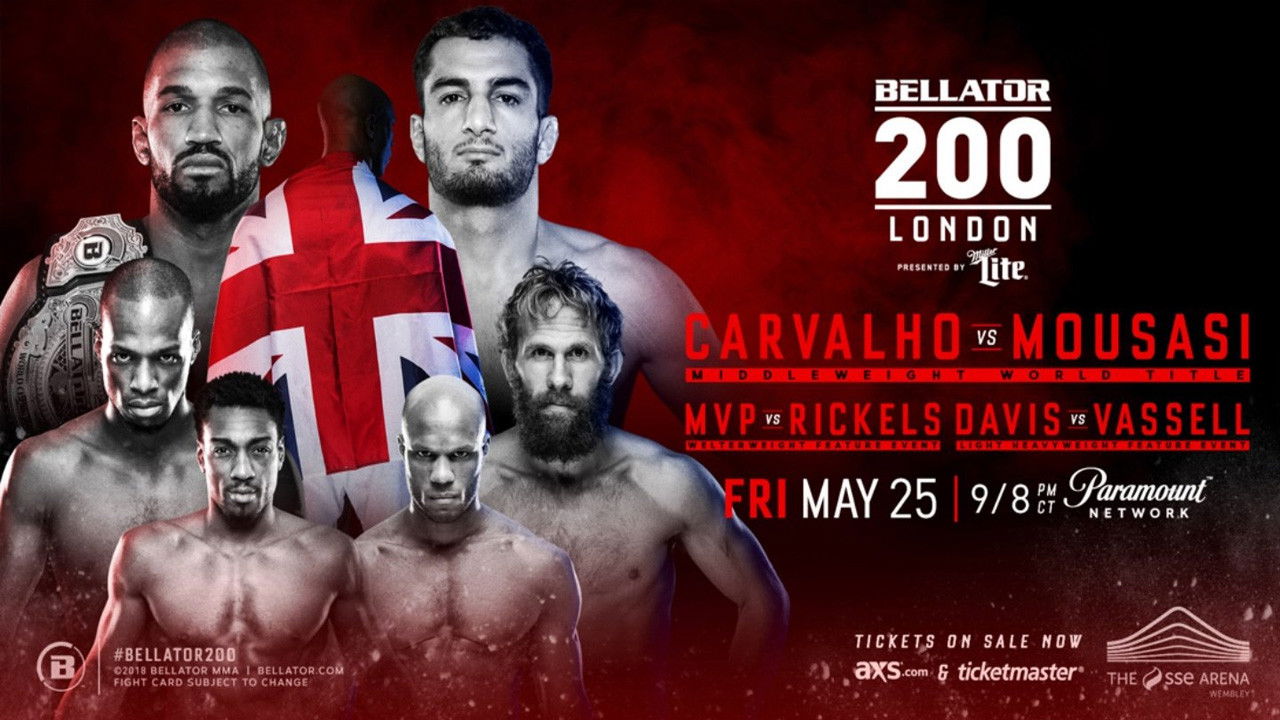 Bellator 200: Carvalho vs. Mousasi backdrop