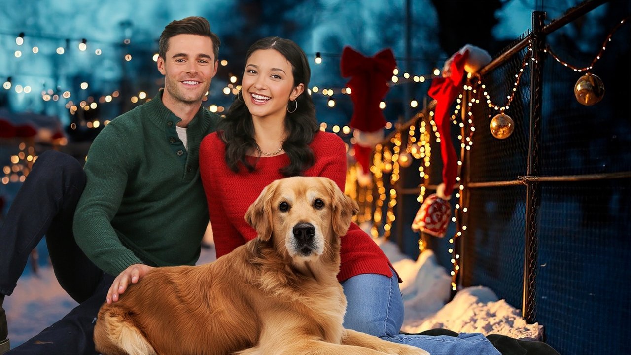 Tails of Christmas backdrop