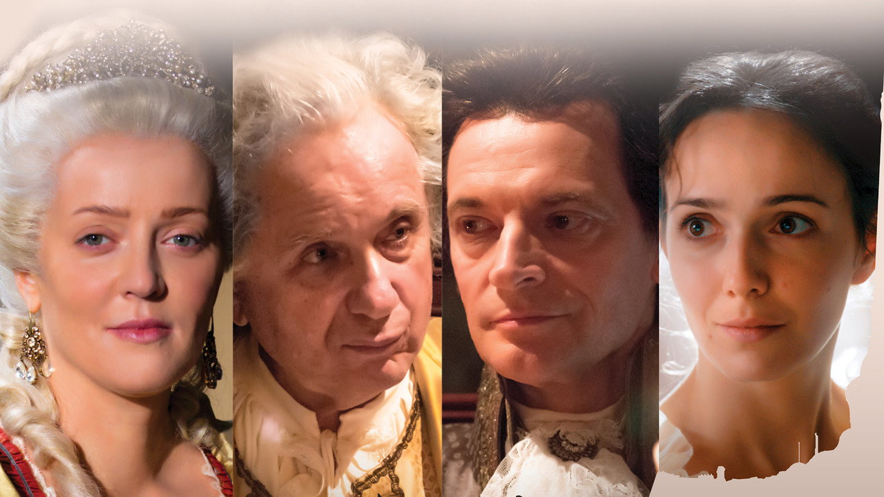 The Bronze Horseman Of Russia backdrop