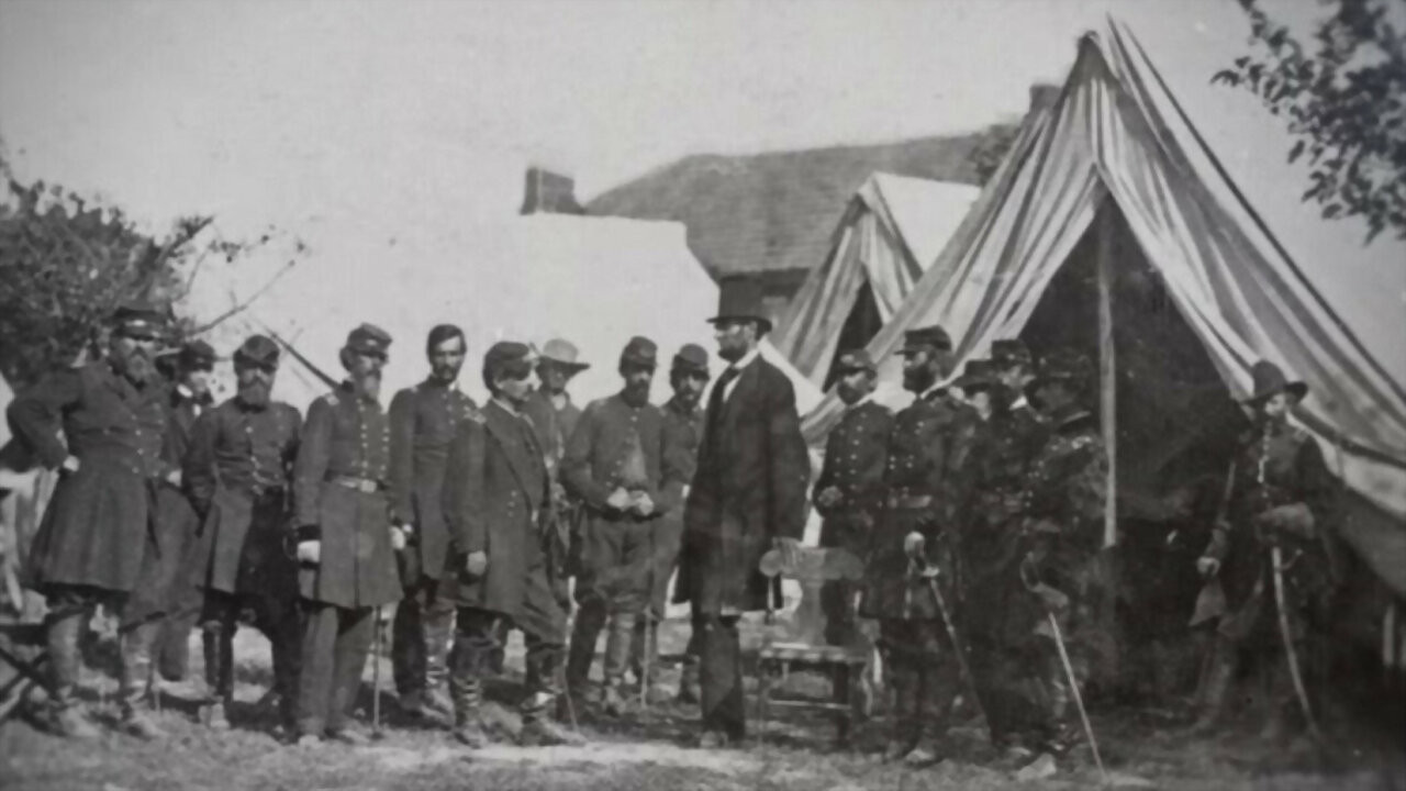 The Secret History of the Civil War backdrop