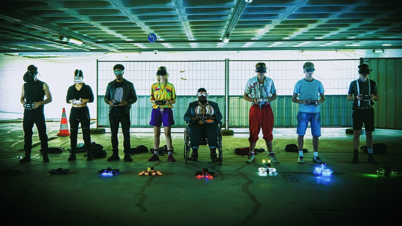 Drone Games backdrop