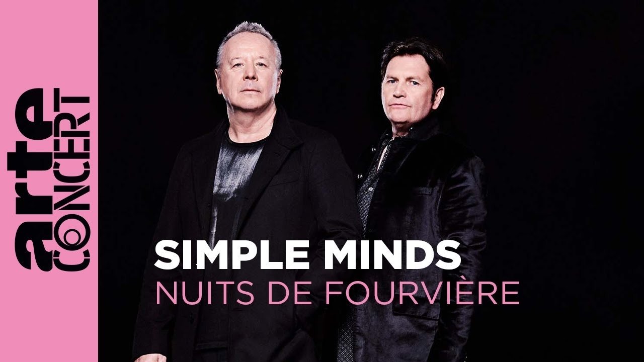 Simple Minds @ Nuits de Fourvière 2024 backdrop