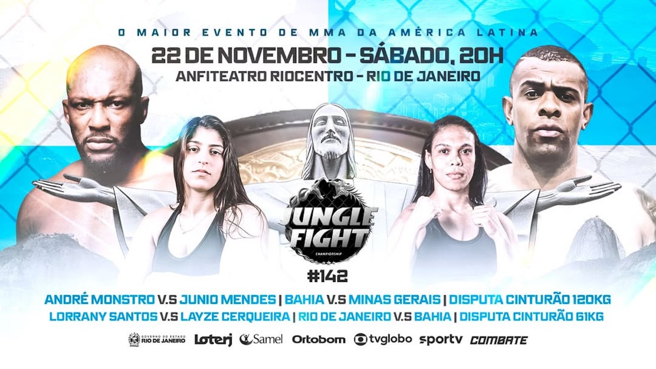 Jungle Fight 142 backdrop