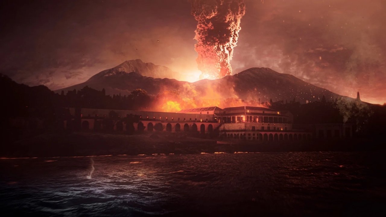 The Lost Scrolls of Vesuvius backdrop