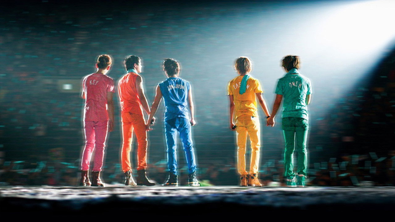 SHINee THE 1ST CONCERT IN JAPAN 'SHINee WORLD' backdrop