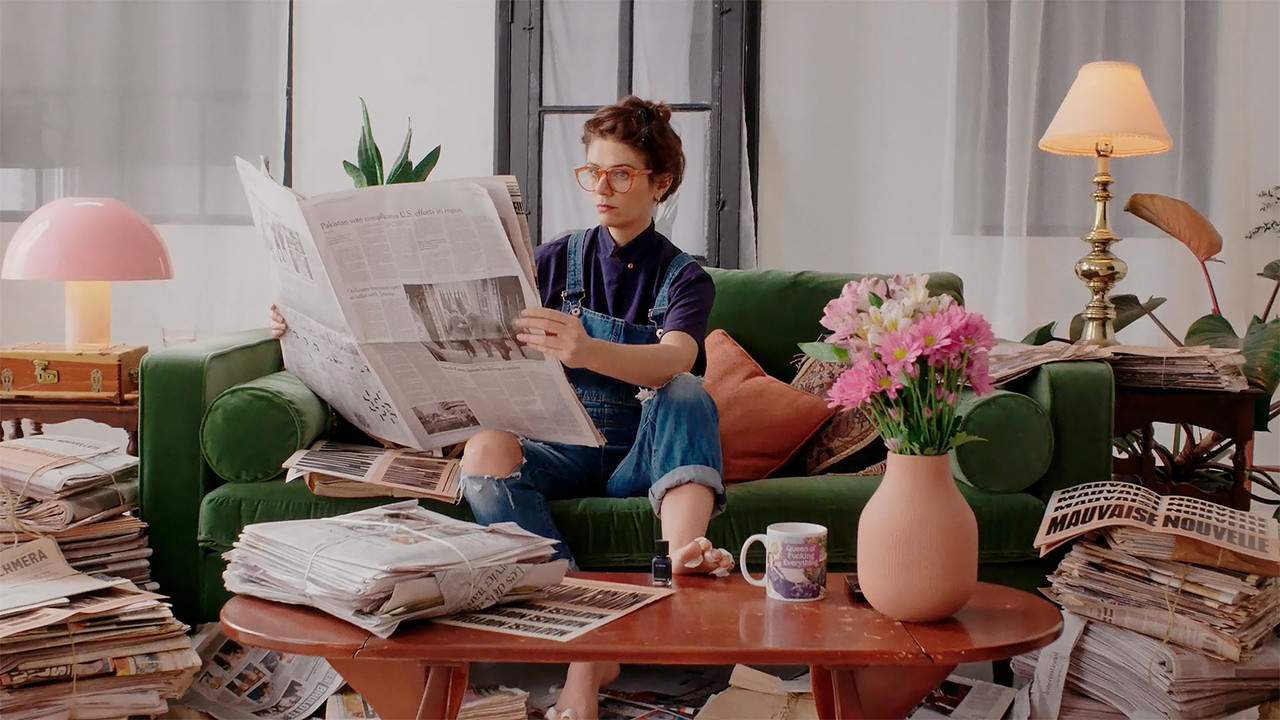 Qu'est-ce qui va bien aujourd'hui? backdrop