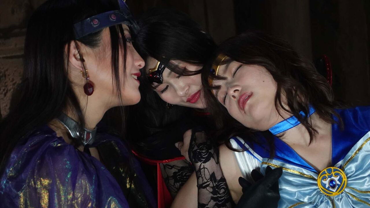 Sailor Aquas & Sailor Flare: Sailor Story – Light into Darkness, Darkness into Light backdrop