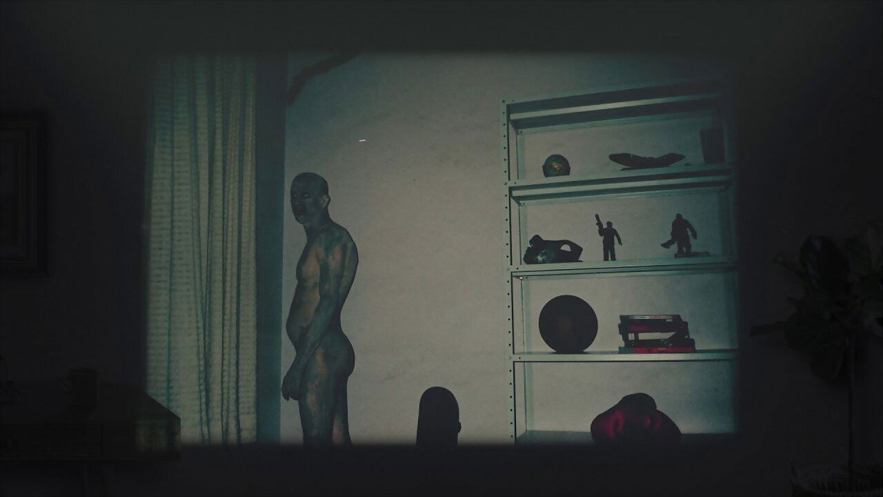 Who’s That Man Inside My House? backdrop