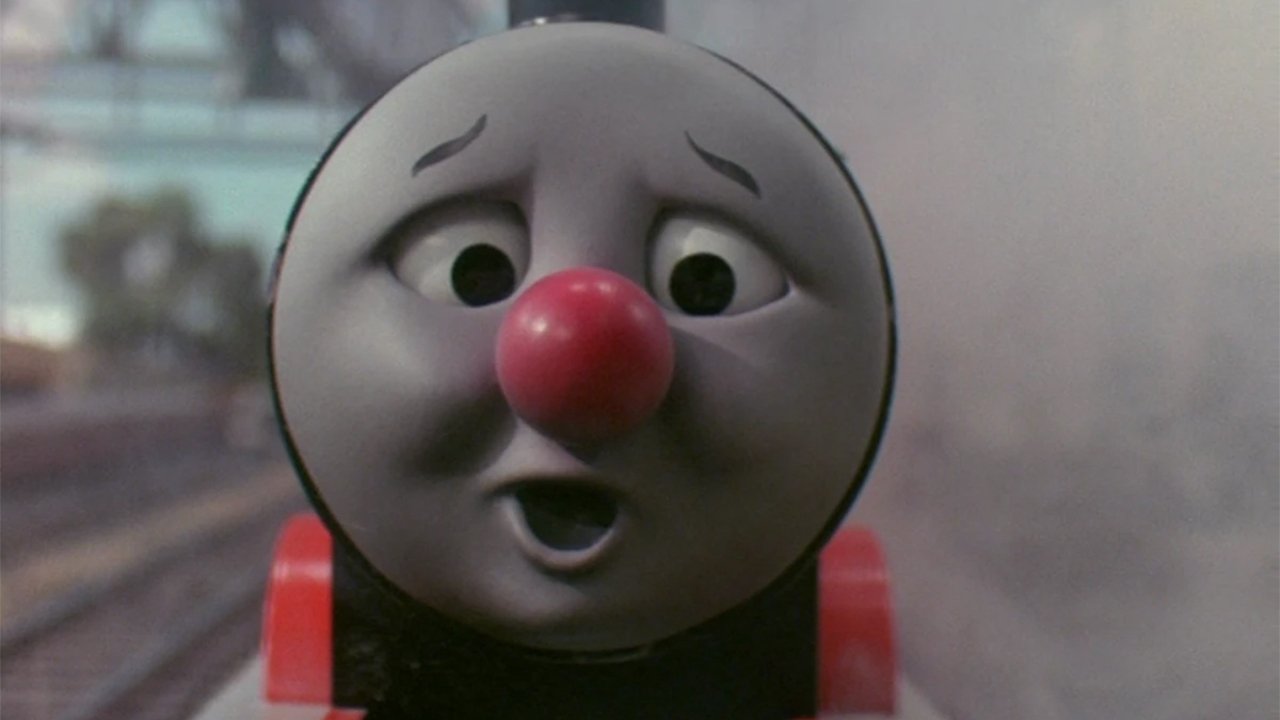 Thomas & Friends: James Goes Buzz Buzz backdrop