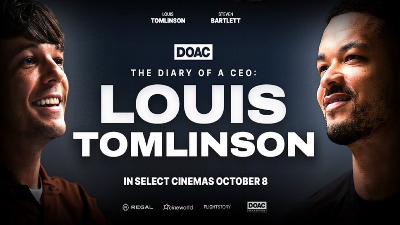 The Diary of a CEO: Louis Tomlinson backdrop