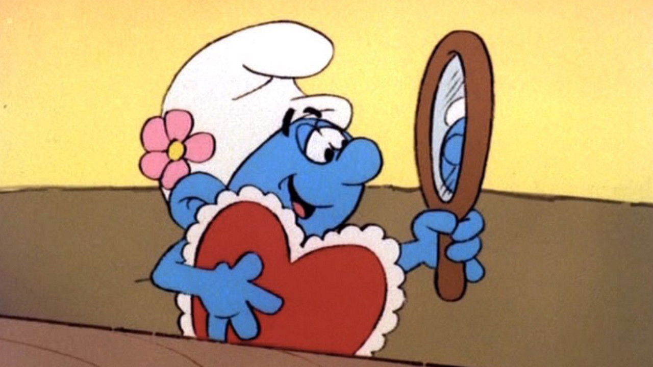 My Smurfy Valentine backdrop