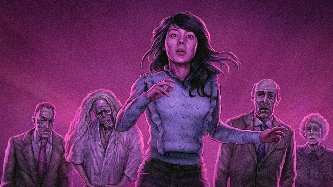 One Dark Night backdrop