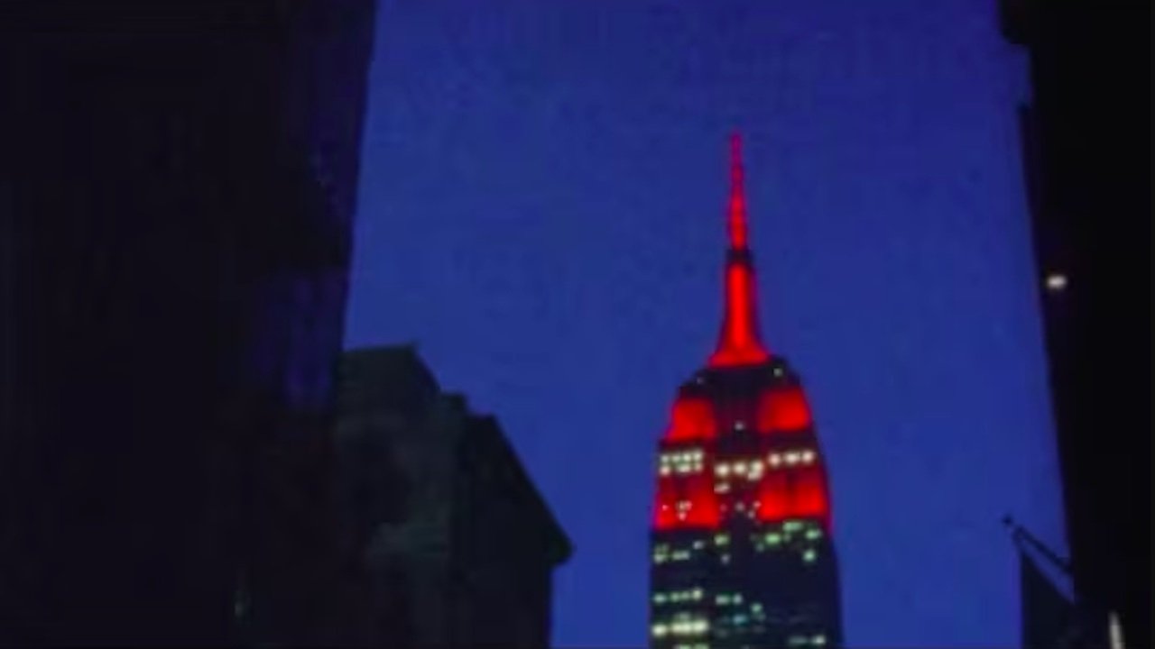 New York New York backdrop