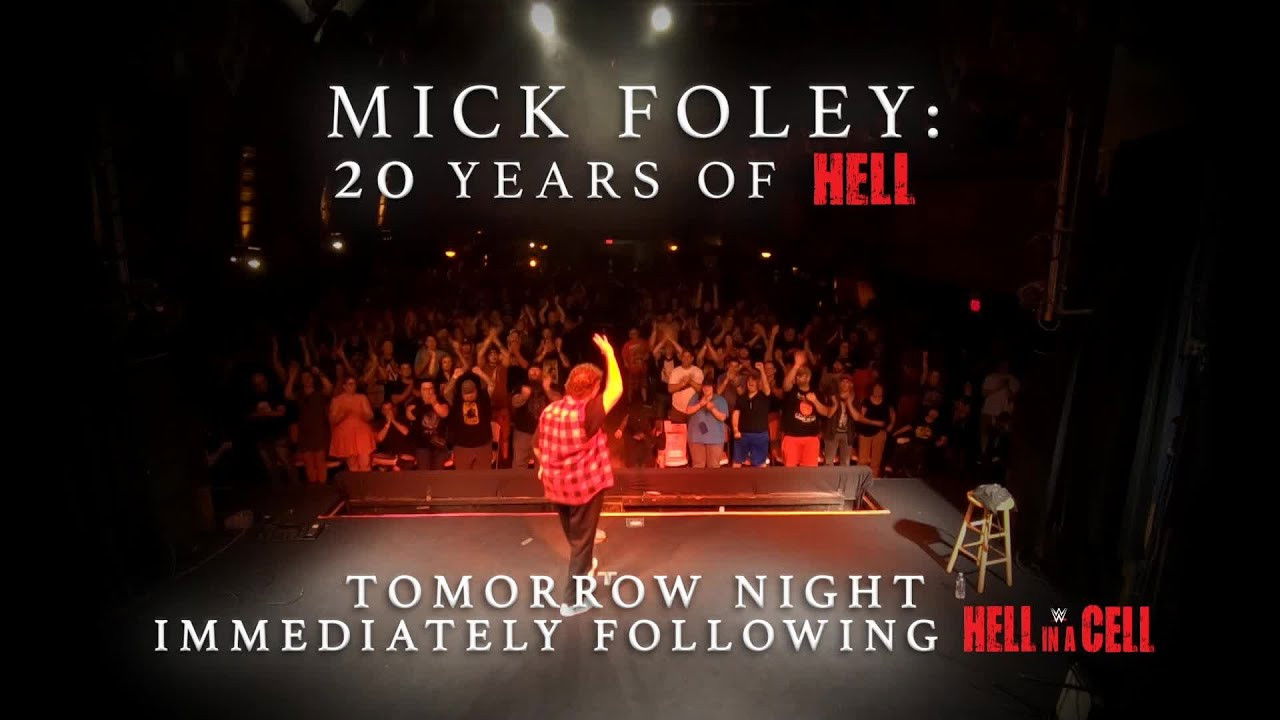 Mick Foley: 20 Years of Hell backdrop