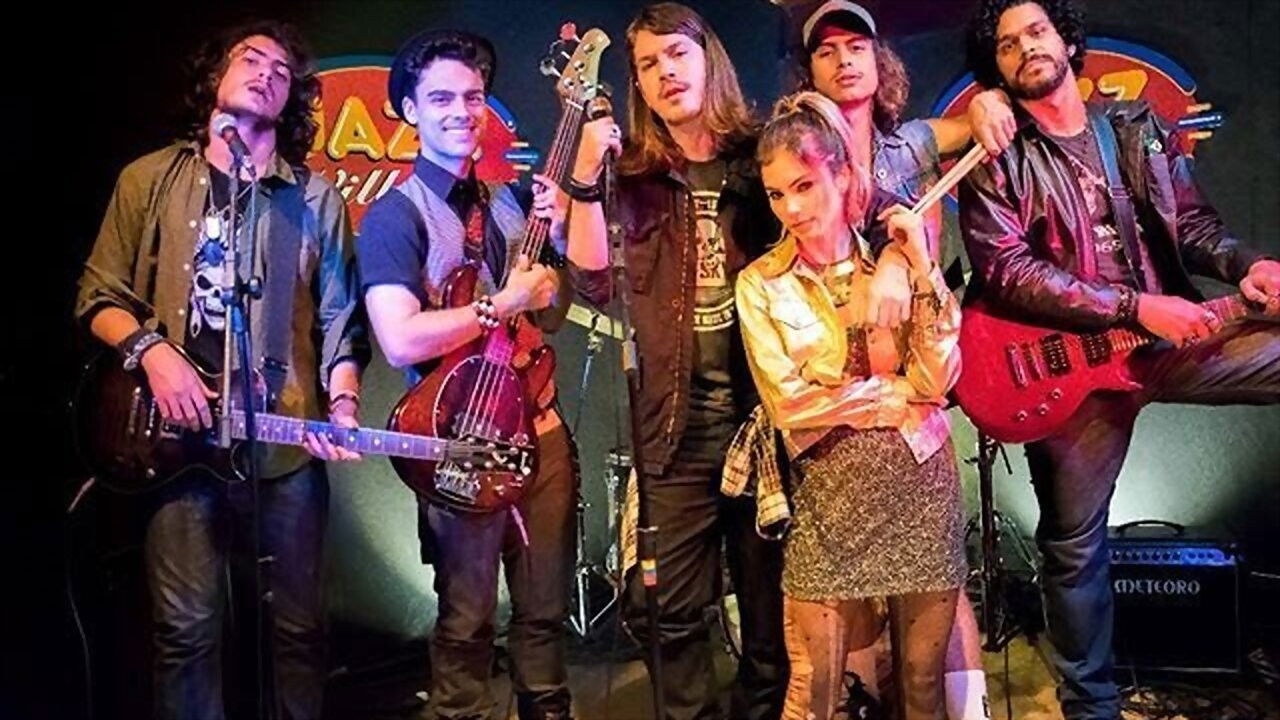 Estação Rock backdrop