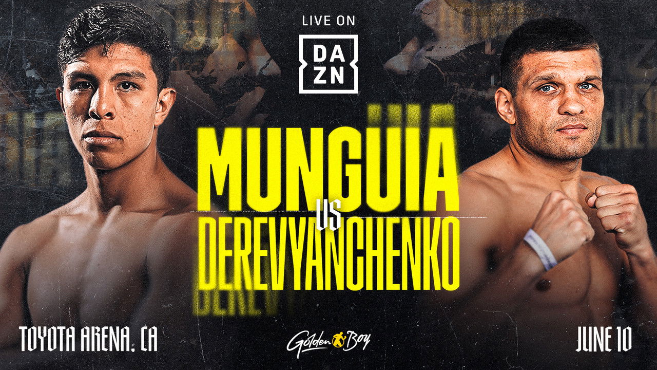 Jaime Munguia vs. Sergiy Derevyanchenko backdrop