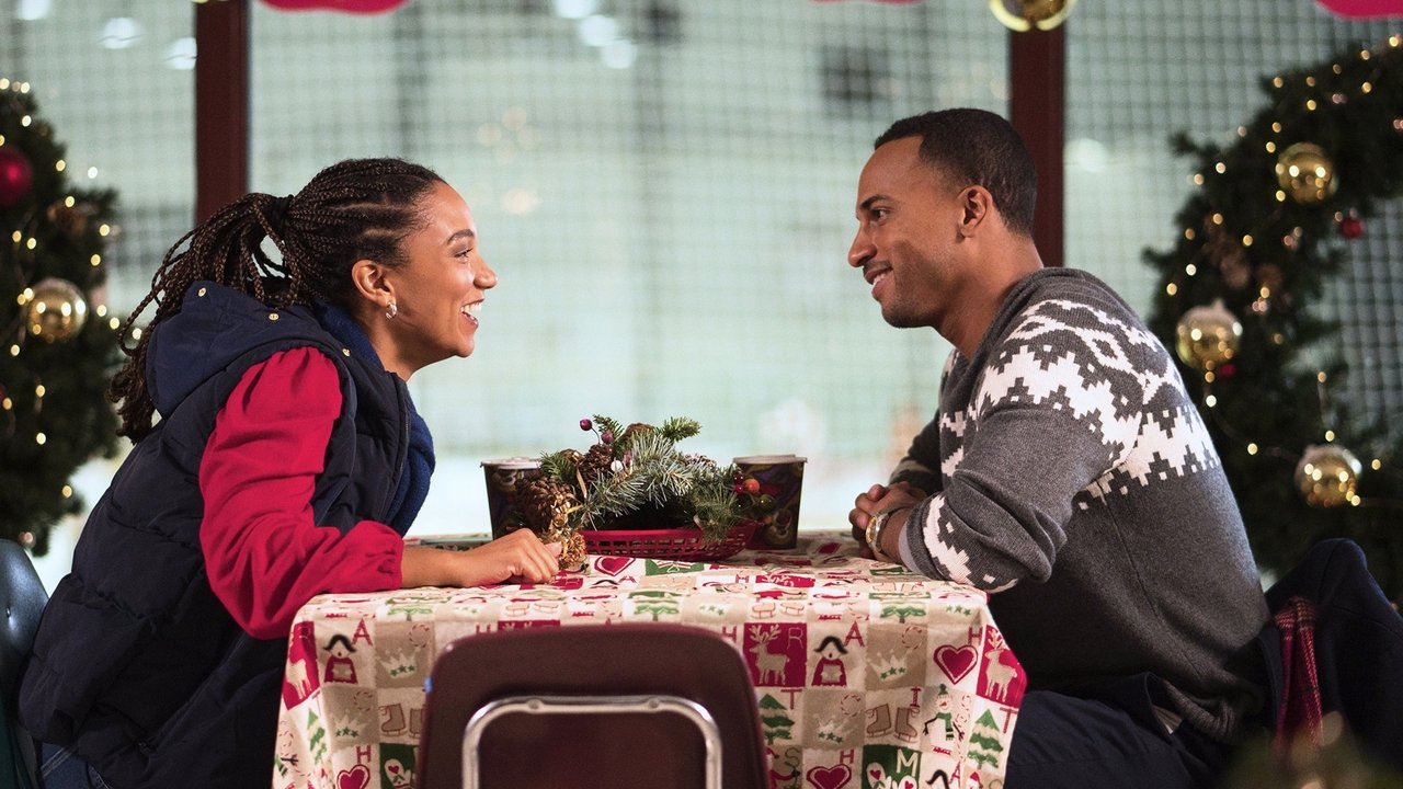 A Christmas Mission backdrop