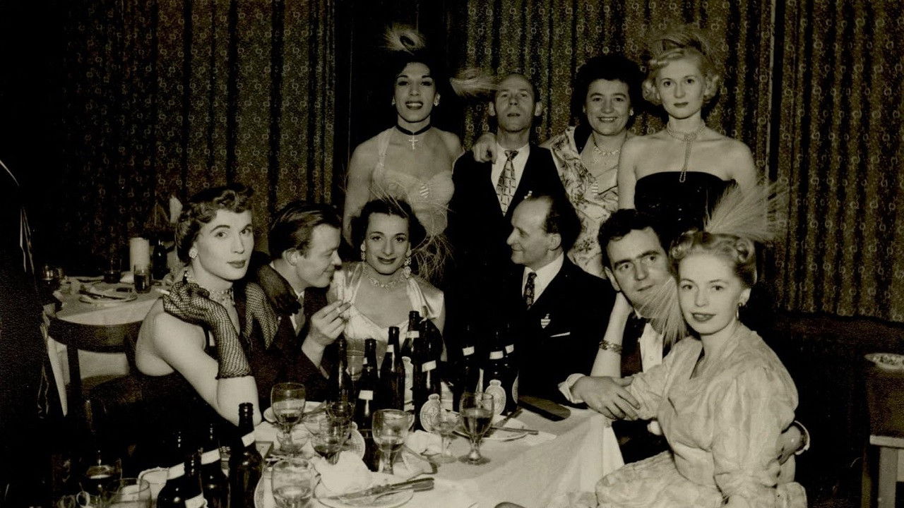 The Secret Club backdrop