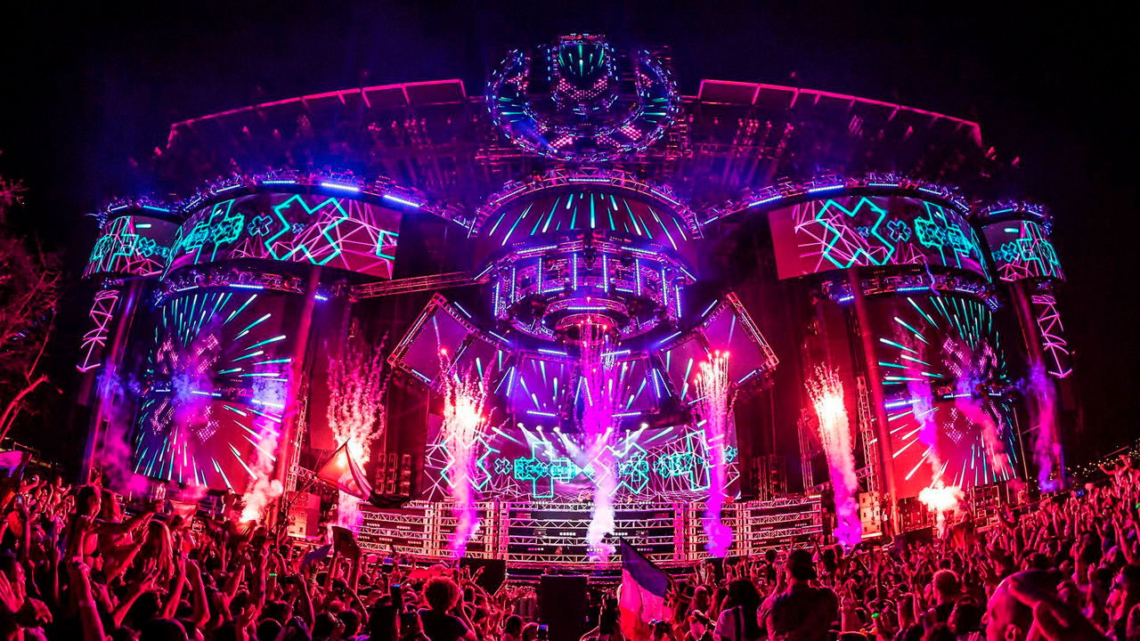 Billie Eilish -  Life is Beautiful Festival backdrop