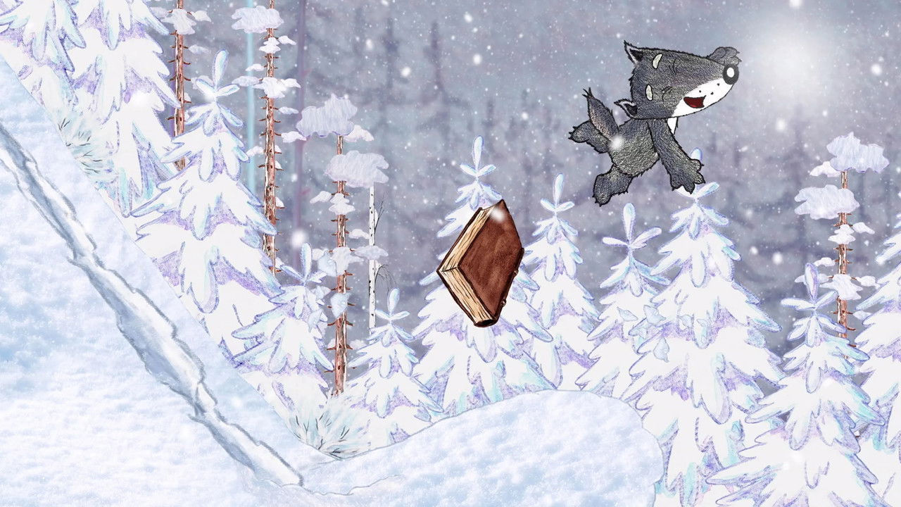 The Little Grey Wolfy: The Winter Story backdrop