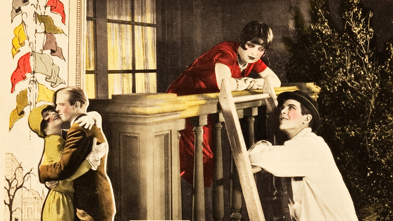 The Plastic Age backdrop