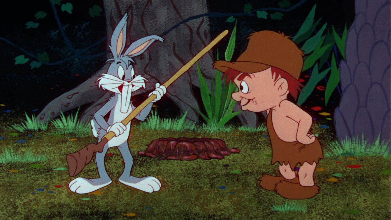 Pre-Hysterical Hare backdrop