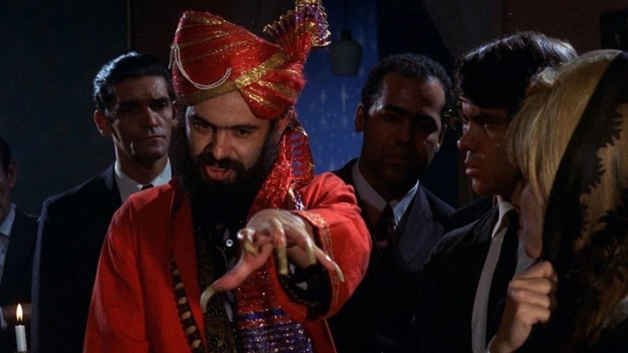 The End of Man backdrop