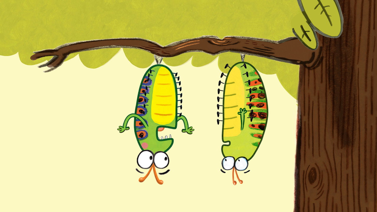 The Very Impatient Caterpillar backdrop