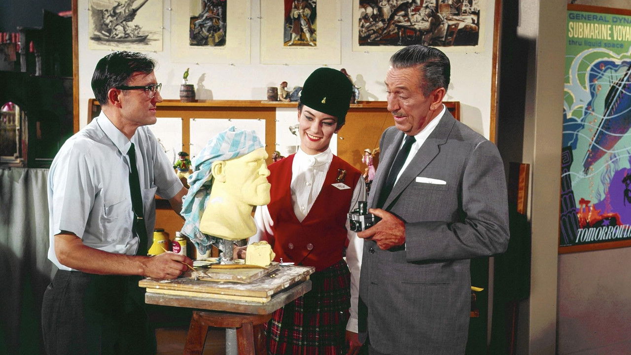 Disneyland 10th Anniversary backdrop