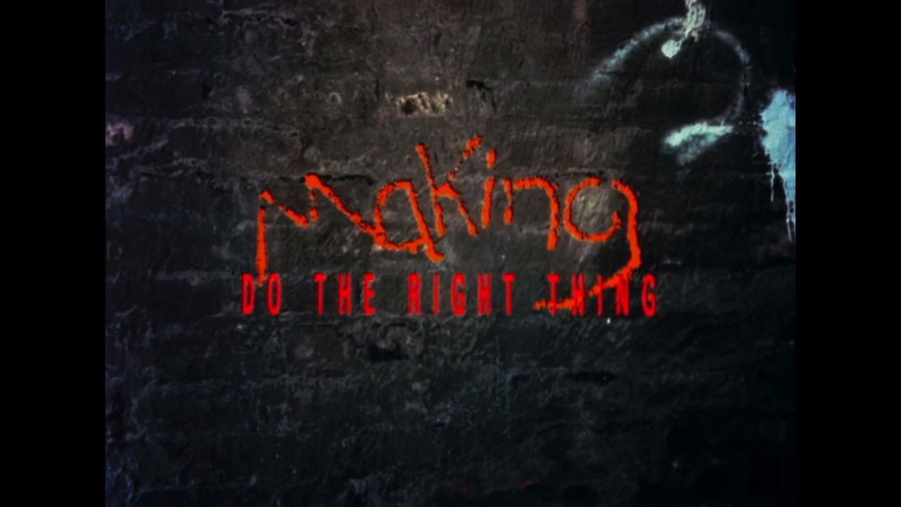 Making 'Do the Right Thing' backdrop