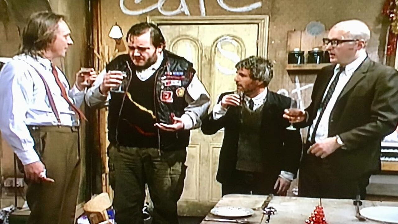 Holy - Bottom: Christmas Special backdrop